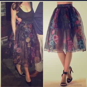 Bebe Organza skirt